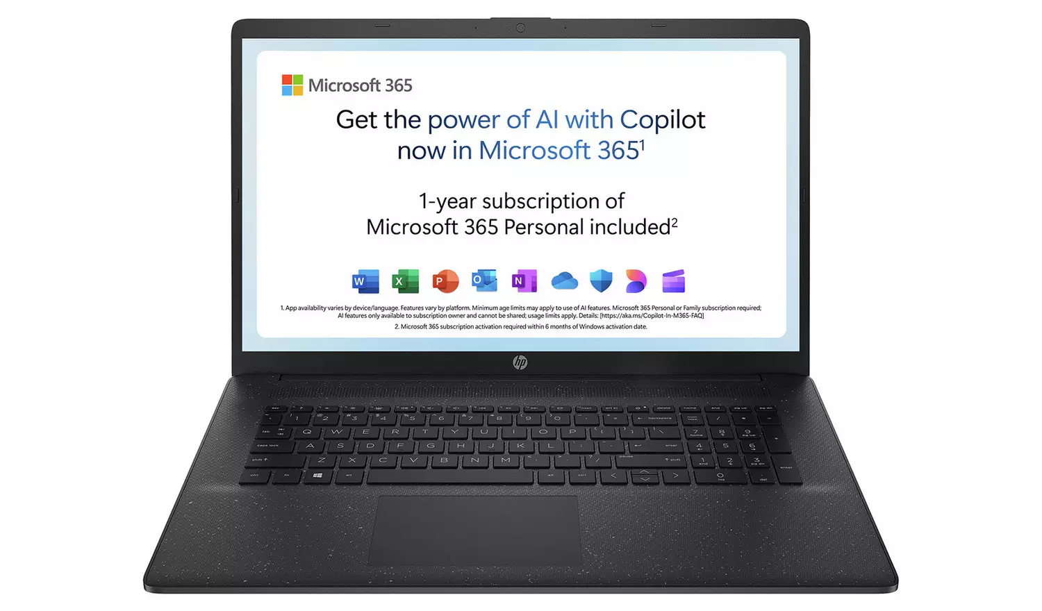 HP 17-cn0104na 17.3in Pentium 4GB 128GB Laptop