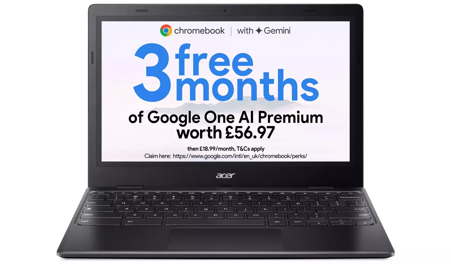 Acer 311 11.6in Celeron 4GB 64GB Chromebook