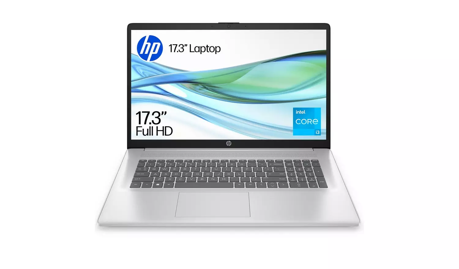 HP 17-cn3007na 17in Intel Core i3 8GB 512GB Laptop - Silver