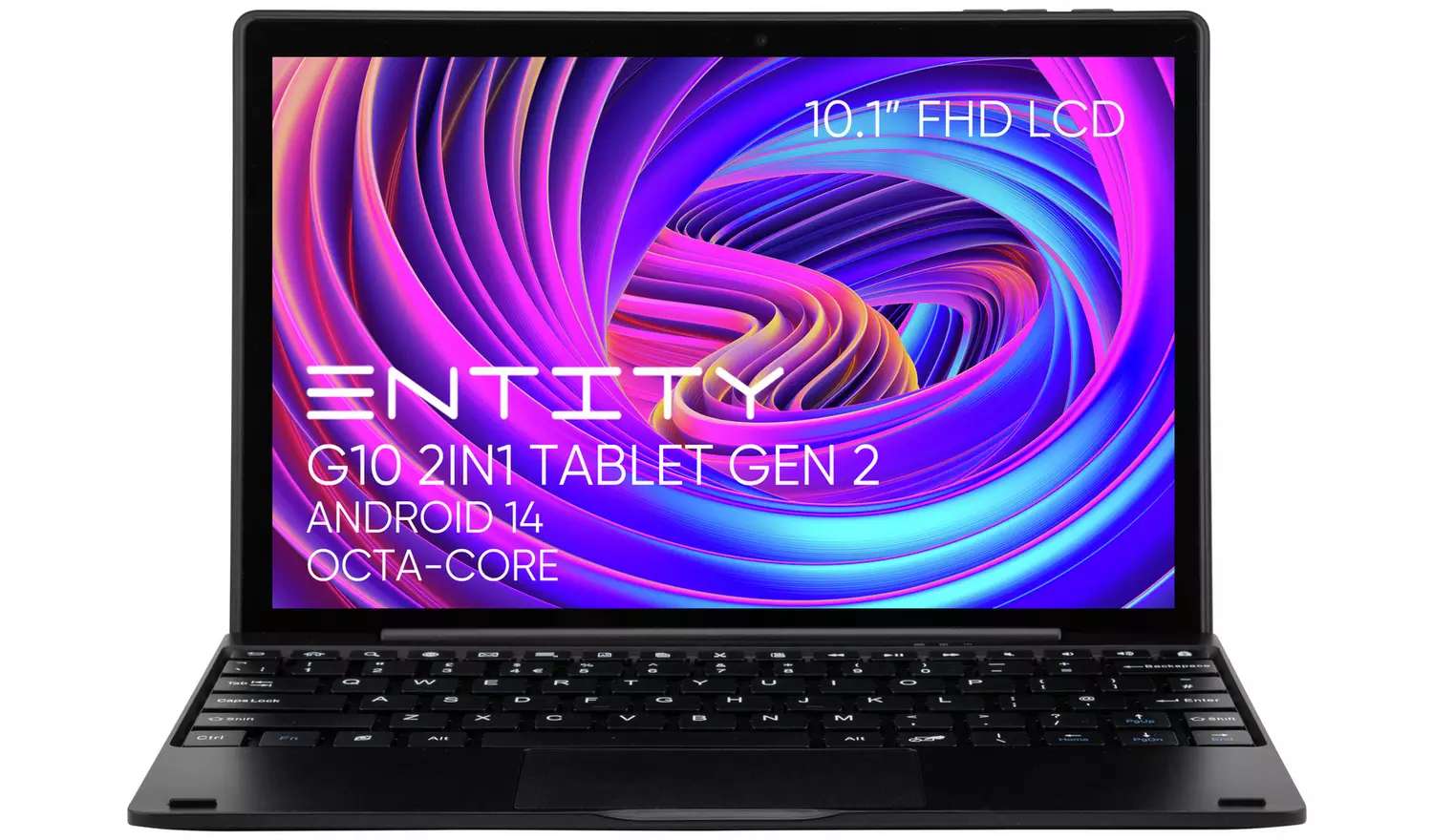 Entity Tab G10 Gen 2 10.1in 32GB Wi-Fi 2 in 1 Tablet - Black