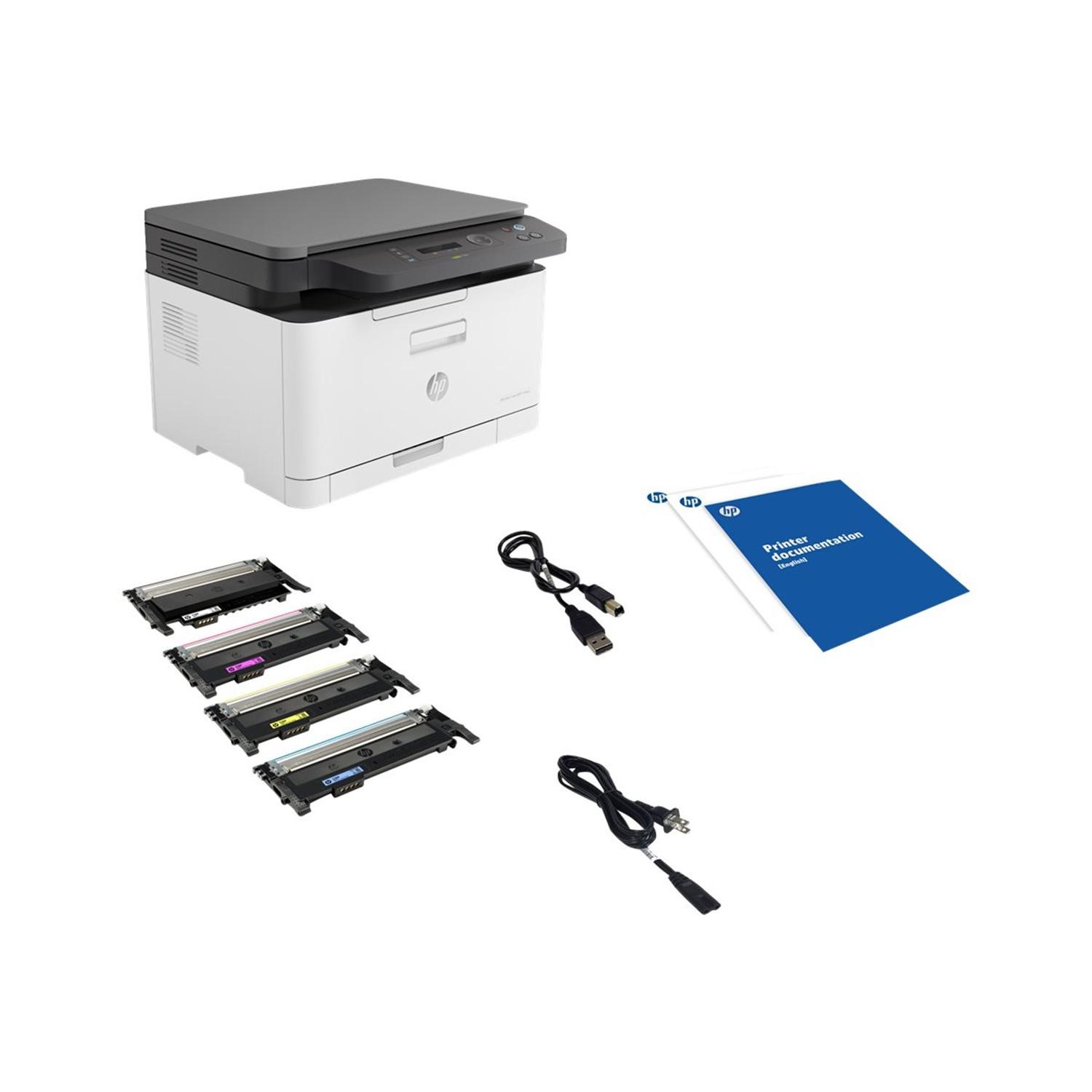 HP Color Laser MFP 178nw A4 Colour Multifunction Laser Printer - Image 6