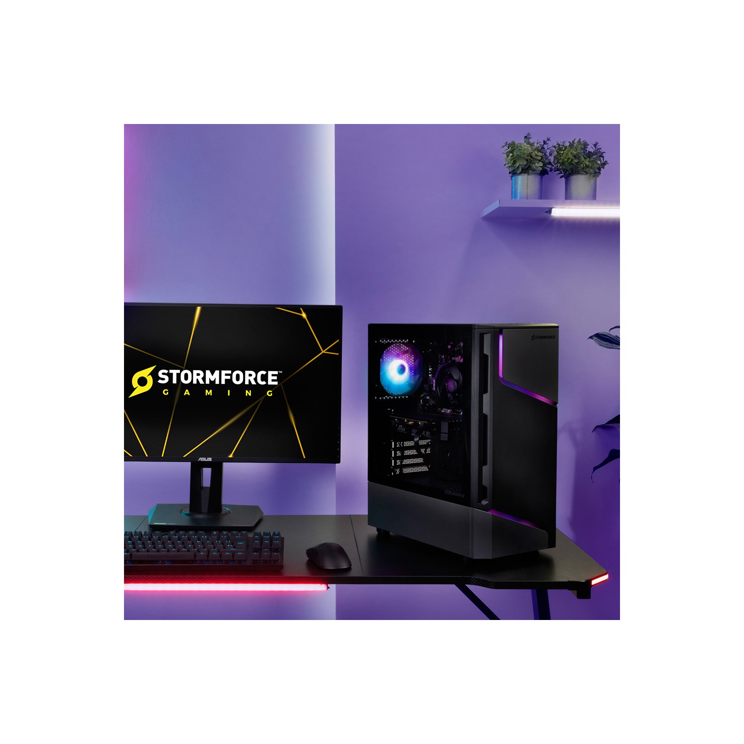 Stormforce Onyx Intel Core i5 12400F 16GB RAM 1TB SSD RTX 5060 Windows 11 Gaming PC - Image 2