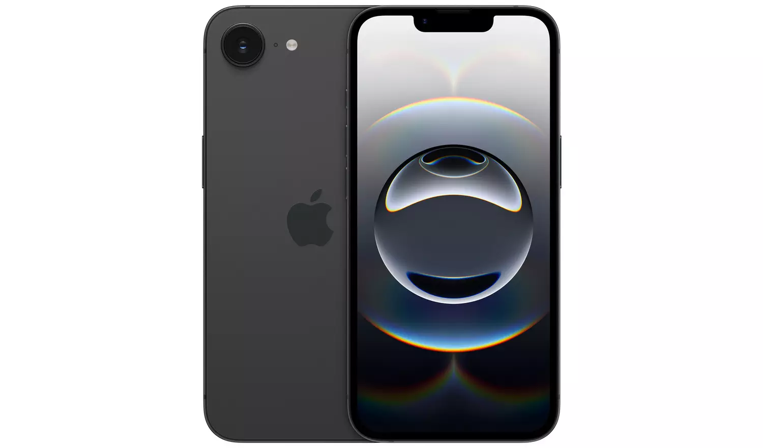 SIM Free iPhone 16e 5G 256GB AI Mobile Phone - Black