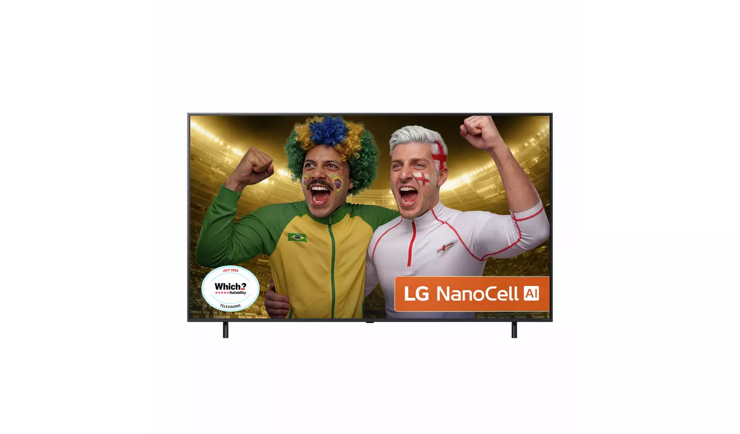 LG 75 Inch 75NANO90A6B Smart 4K UHD HDR NanoCell TV