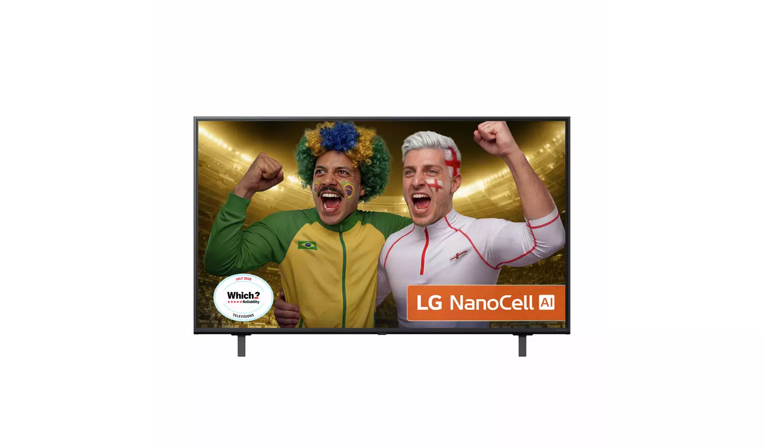 LG 50 Inch 50NANO80A6B Smart 4K UHD HDR NanoCell TV
