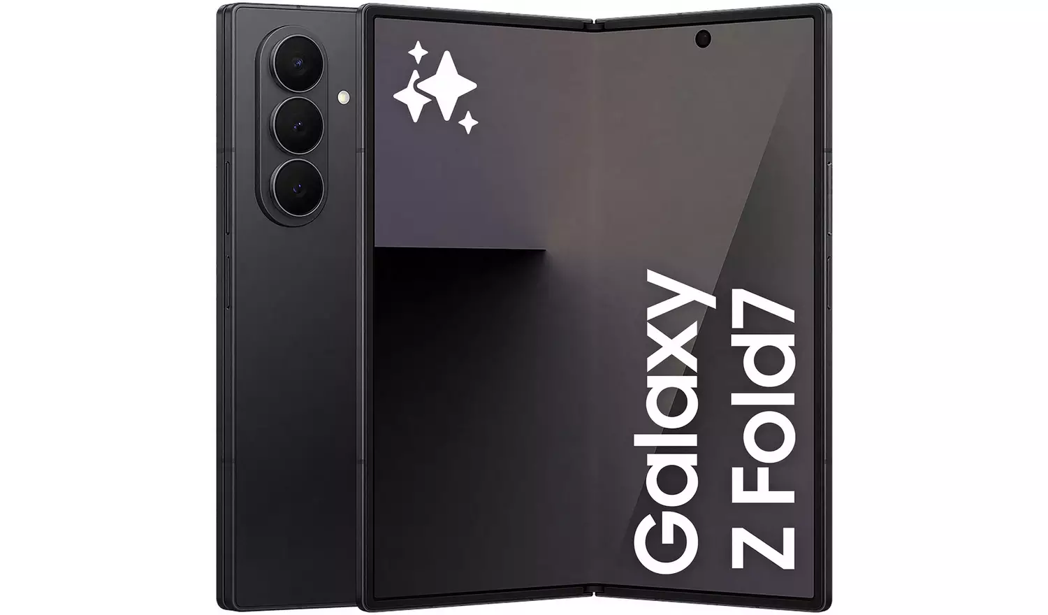 SIM Free Samsung Galaxy Z Fold7 5G 1TB AI Phone - Black
