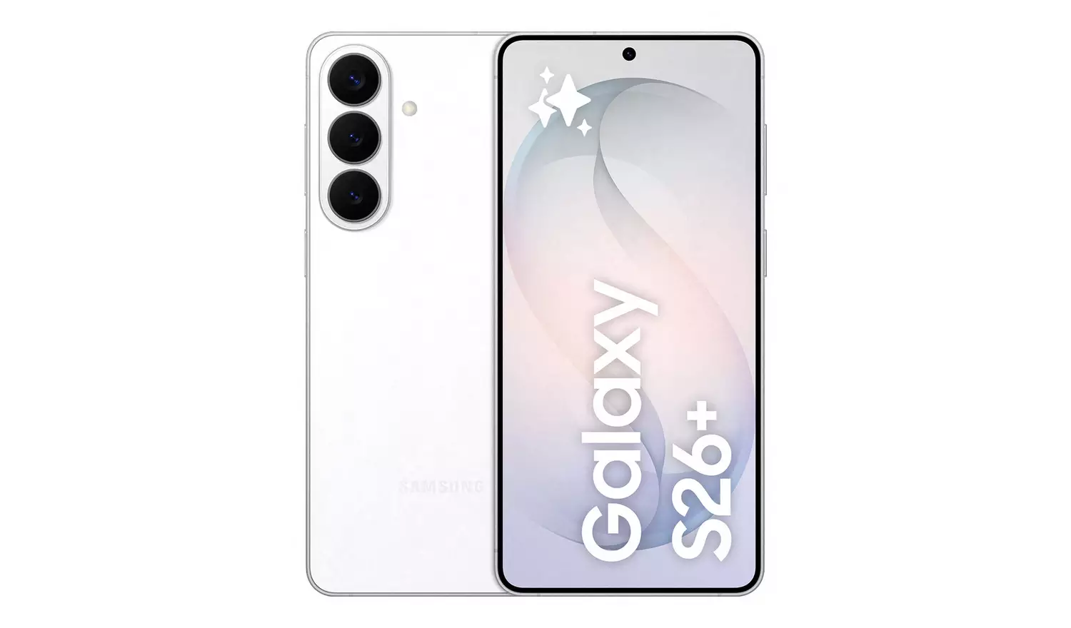 SIM Free Samsung Galaxy S26+ 5G 256GB AI Mobile Phone White