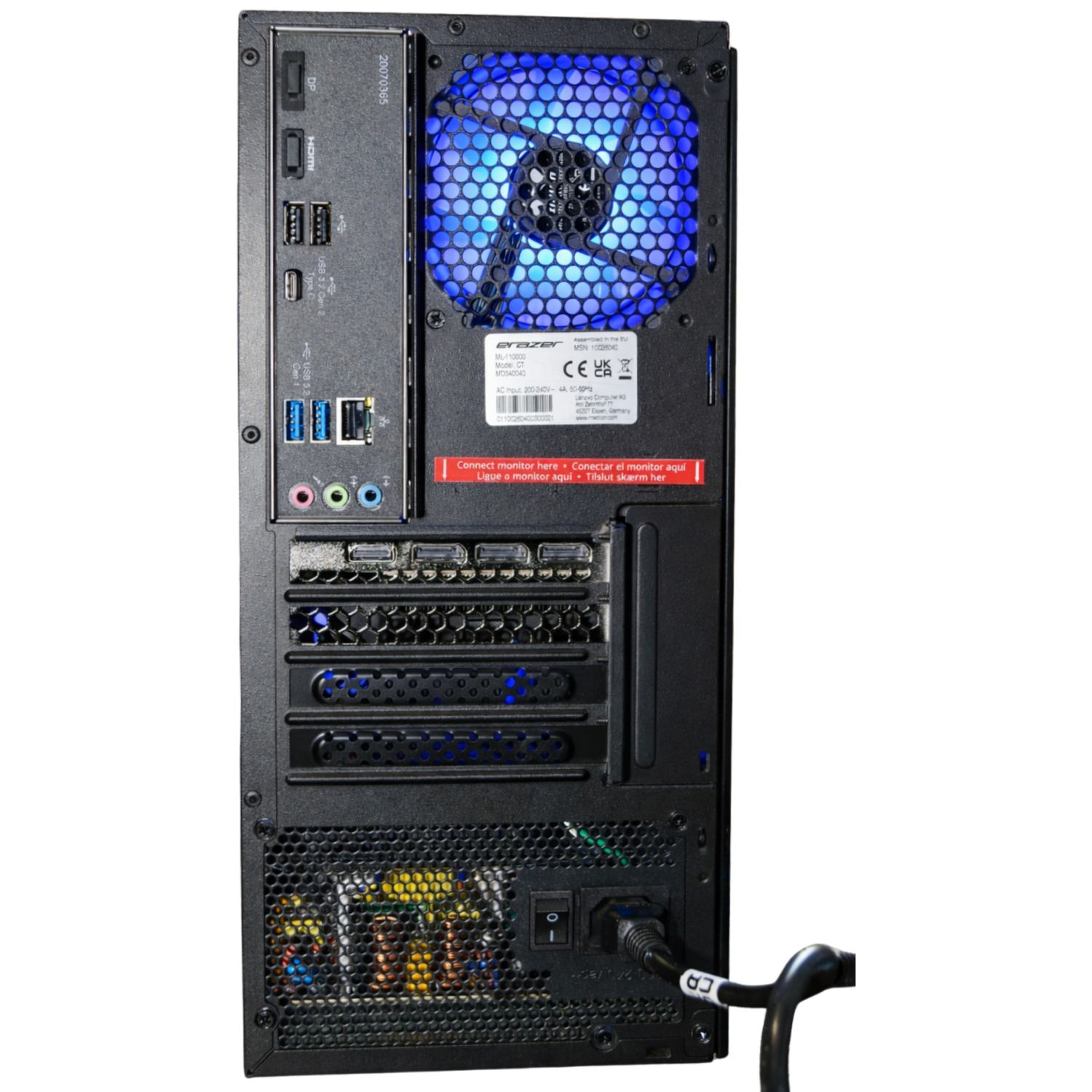 Medion ERAZER Recon E45 Intel Core i5-14400 16GB RAM 1TB SSD RTX 5050 Windows 11 Gaming PC - Image 2