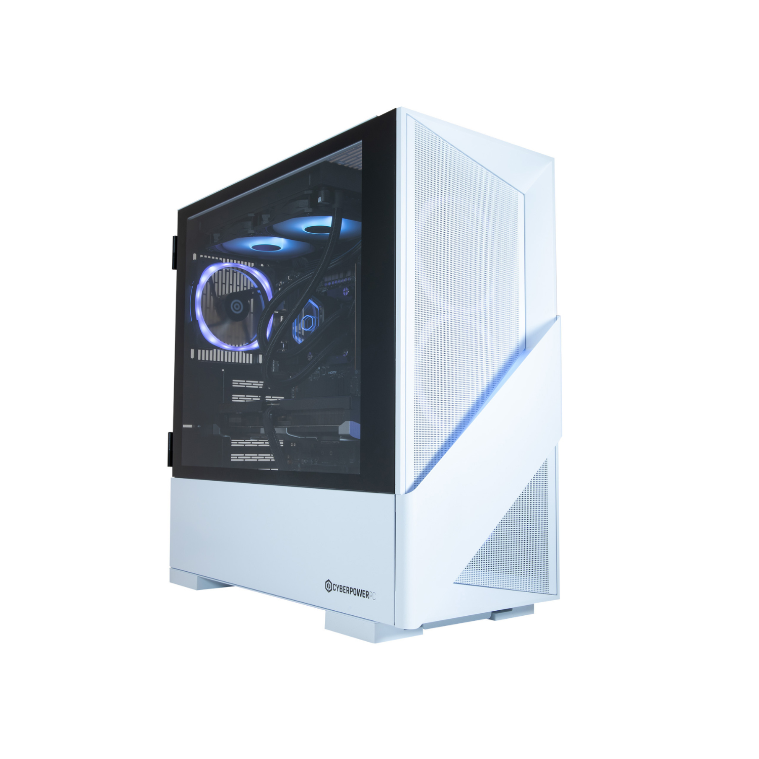 CyberPowerPC Lumina White AMD Ryzen 7 9800X3D 32GB RAM 2TB SSD RTX 5090 Windows 11 Gaming PC