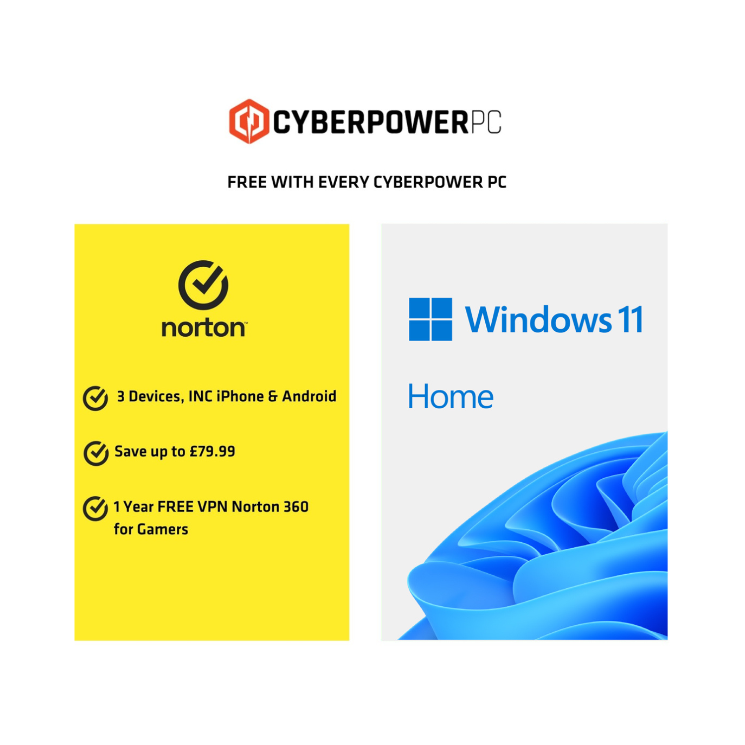CyberPowerPC Lumina White AMD Ryzen 7 9800X3D 32GB RAM 2TB SSD RTX 5090 Windows 11 Gaming PC - Image 2