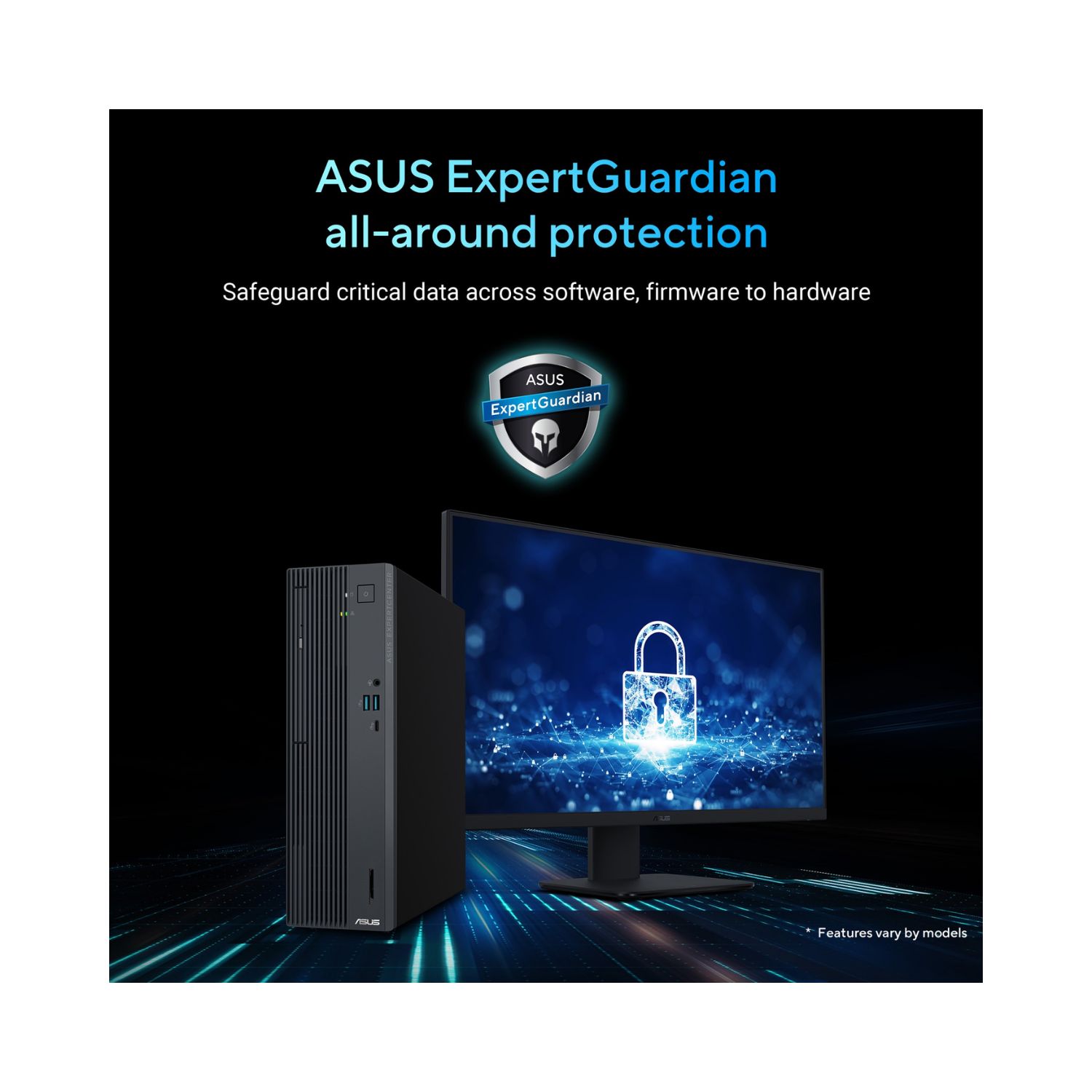 ASUS ExpertCenter SFF Intel Core 7 240H 16GB RAM 512GB SSD Windows 11 Pro Desktop PC - Image 4