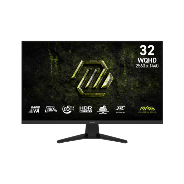 MSI MAG 325QF E18V 32" VA WQHD 180Hz 0.5ms Gaming Monitor