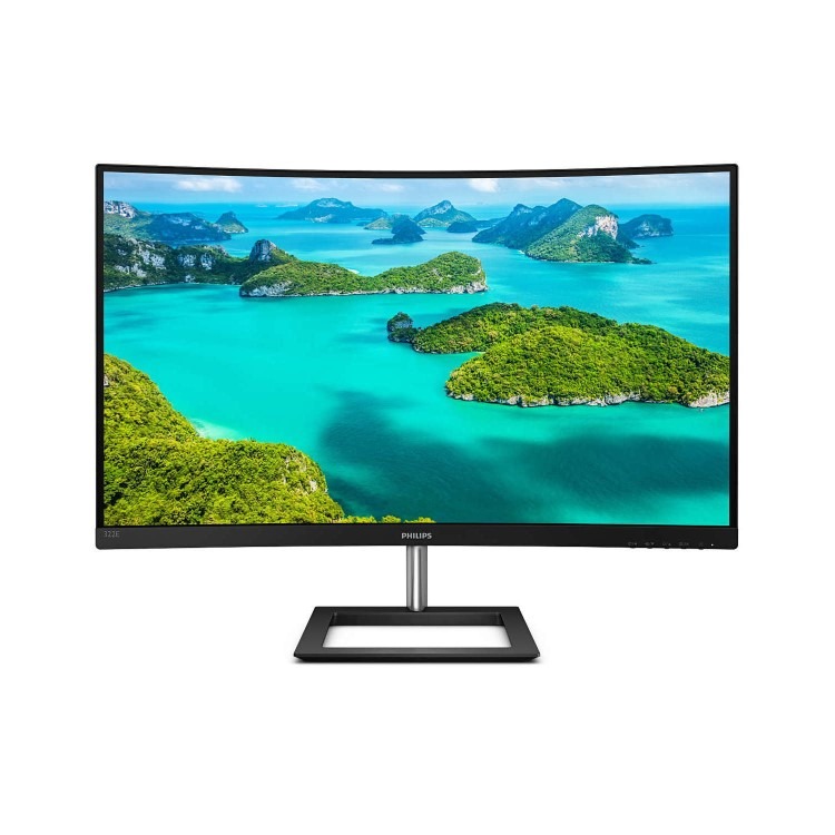 Refurbished Philips E-Line 322E1C 32" VA Full HD Curved Monitor