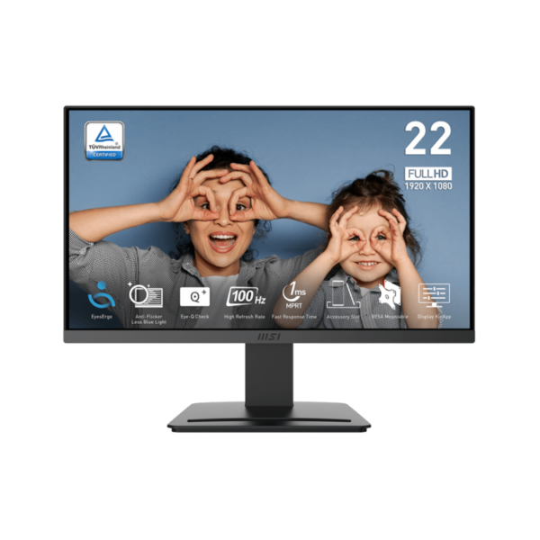 Refurbished MSI PRO MP223 E2 22" VA Full HD 100Hz Monitor