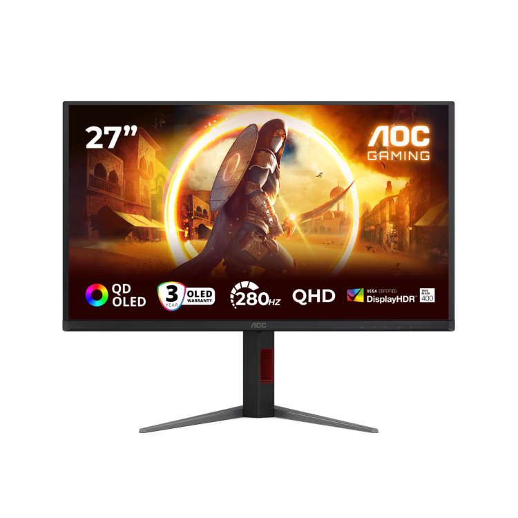 AOC Q27G4ZD 27" QHD OLED 280Hz 0.3ms Gaming Monitor