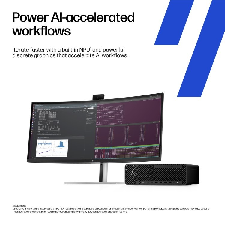 HP Z2 G1i SFF Intel Core Ultra 7 265 32GB RAM 1TB SSD RTX A1000 Windows 11 Pro Workstation PC - Image 2