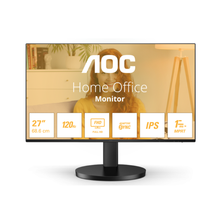 AOC 27B3HA2 27" IPS Full HD 120Hz 1ms Monitor - Image 2