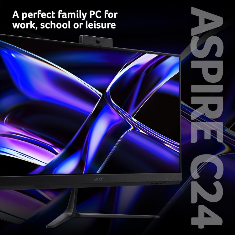 Acer Aspire C24-B Intel Core 5 120U 8GB RAM 512GB SSD 23.8 Inch Windows 11 All-in-One PC - Image 3