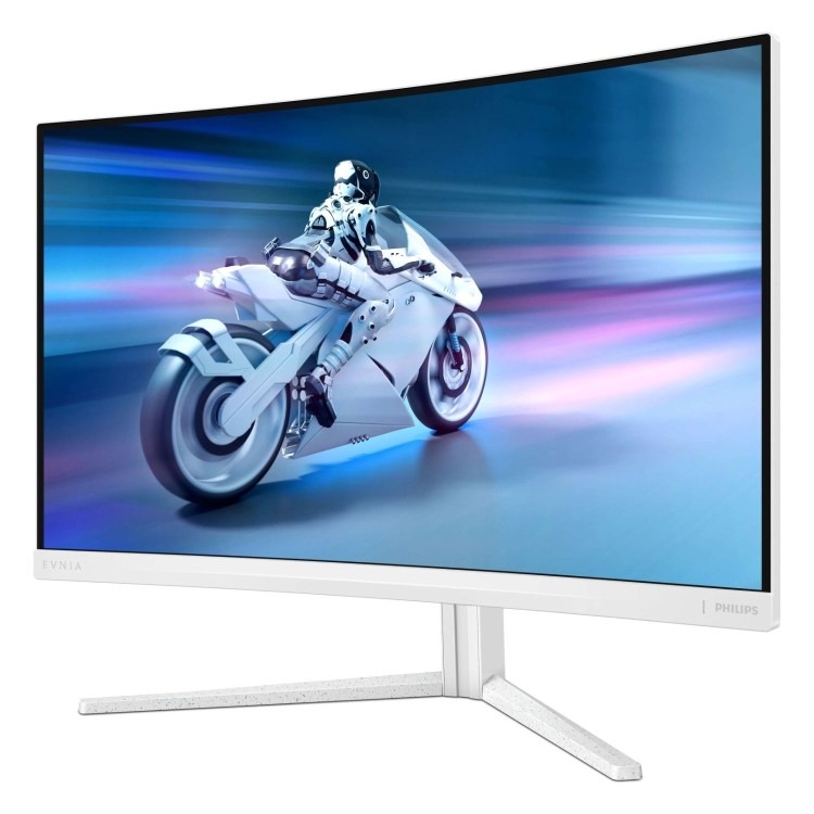 Philips Evnia 5000 27M2C5201L 27" VA Full HD 180Hz 1ms White Curved Gaming Monitor - Image 4