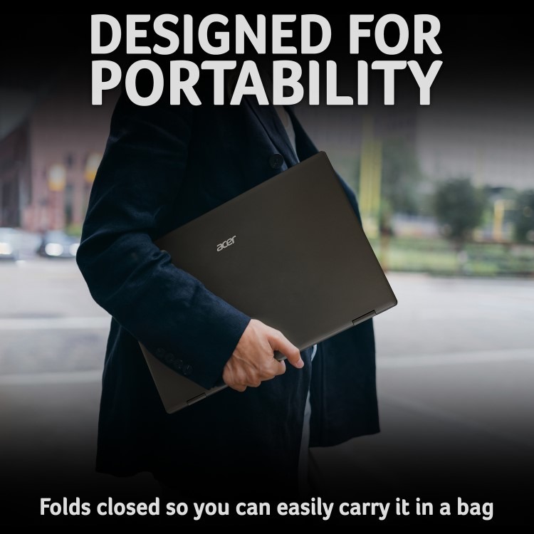 Acer PD193QE Dual 18.5" IPS Full HD 100Hz Foldable Portable Monitor - Image 4