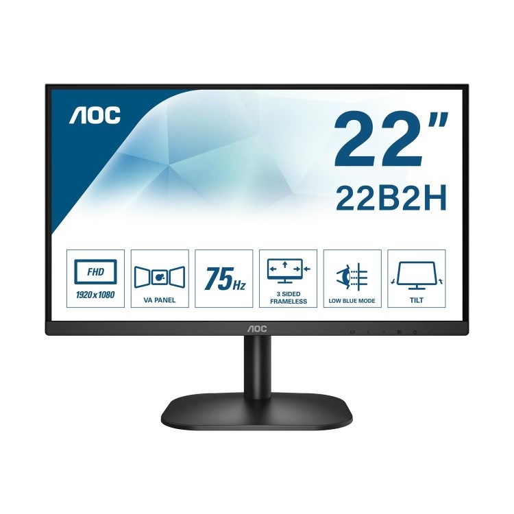 AOC 22B2H 21.5" VA Full HD Monitor - Image 3