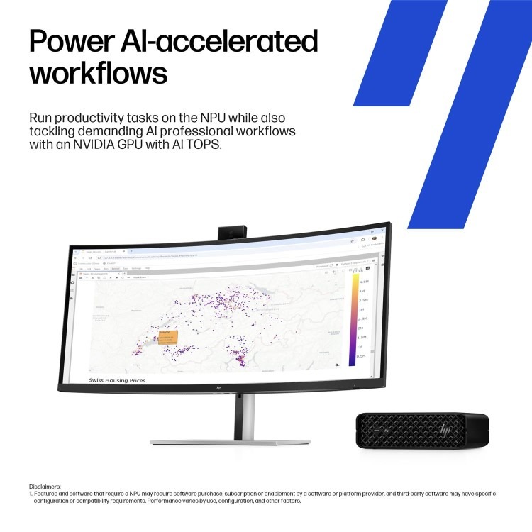 HP Z2 Mini G1i Intel Core Ultra 9 285K 64GB RAM 1TB SSD RTX 4000 Ada Windows 11 Pro Workstation PC - Image 6
