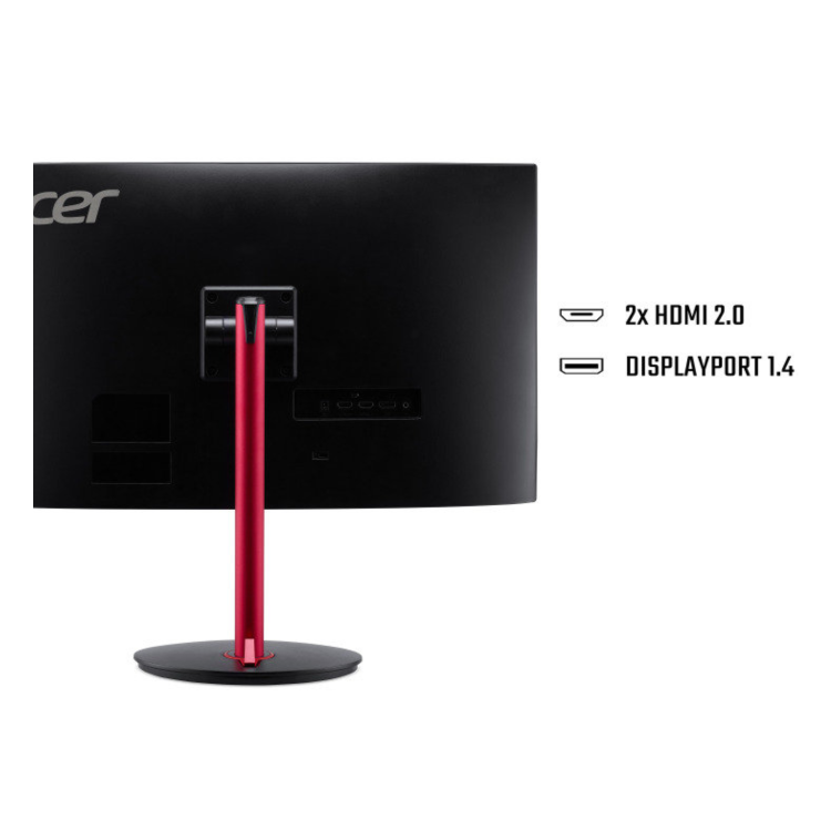 Acer Nitro XZ272S3 27" VA Full HD 180Hz 1ms Curved Gaming Monitor - Image 6