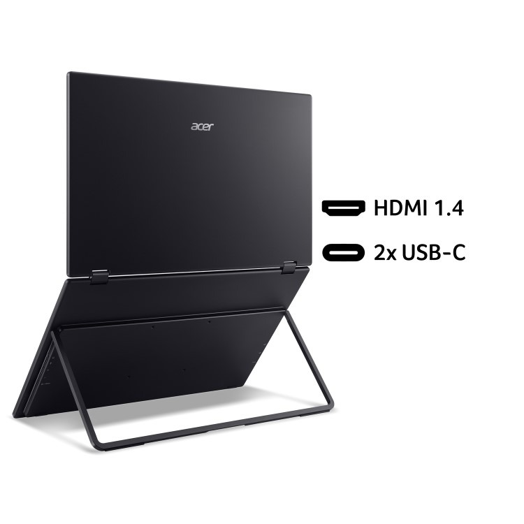 Acer PD193QE Dual 18.5" IPS Full HD 100Hz Foldable Portable Monitor - Image 6