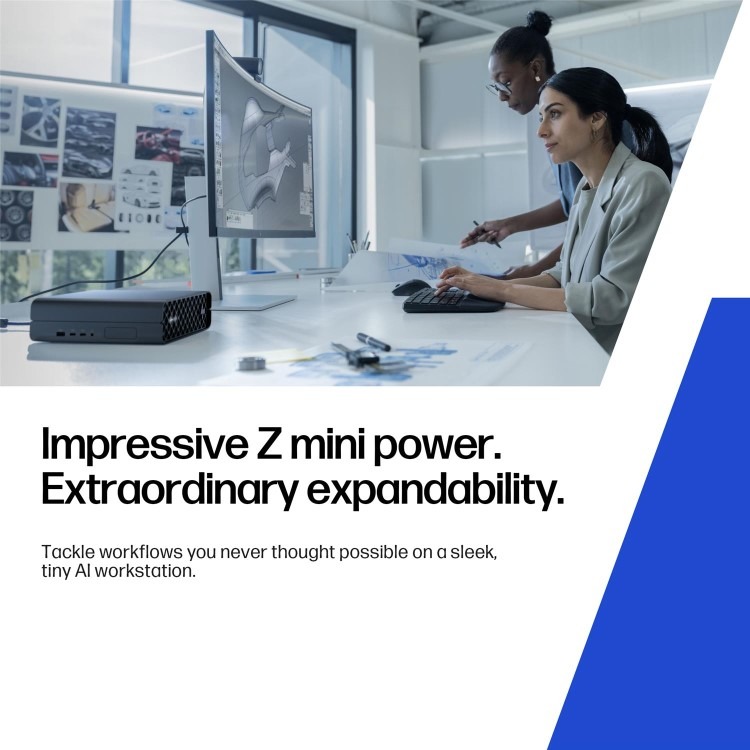 HP Z2 Mini G1i Intel Core Ultra 9 285K 64GB RAM 1TB SSD RTX 4000 Ada Windows 11 Pro Workstation PC - Image 7
