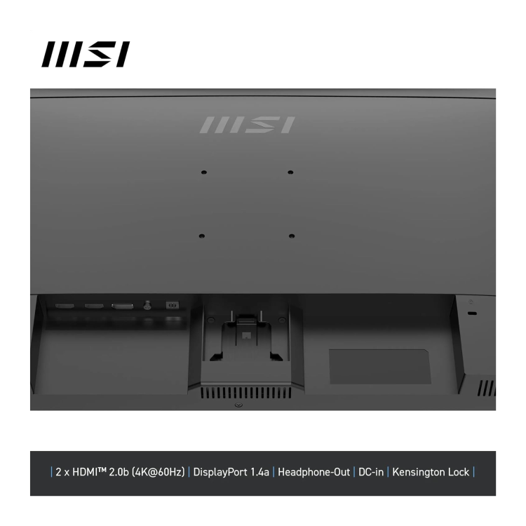 MSI PRO MP273U 27" IPS 4K UHD Monitor - Image 7