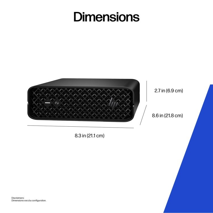 HP Z2 Mini G1i Intel Core Ultra 7 265 32GB RAM 1TB SSD RTX A400 Windows 11 Pro Workstation PC - Image 8