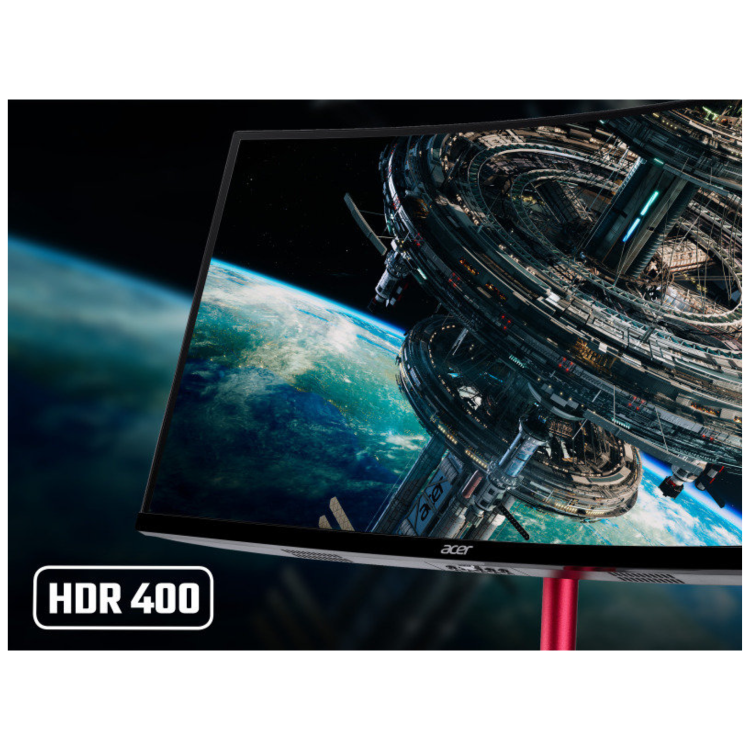 Acer Nitro XZ272S3 27" VA Full HD 180Hz 1ms Curved Gaming Monitor - Image 8