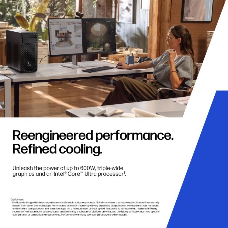 HP Z2 Tower G1i Intel Core Ultra 9 285 32GB RAM 1TB SSD Windows 11 Pro Workstation PC - Image 6